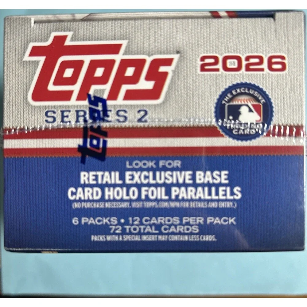 (1)  2026 TOPPS SERIES 2 MLB Baseball Sealed Blaster Box, Factory sealed